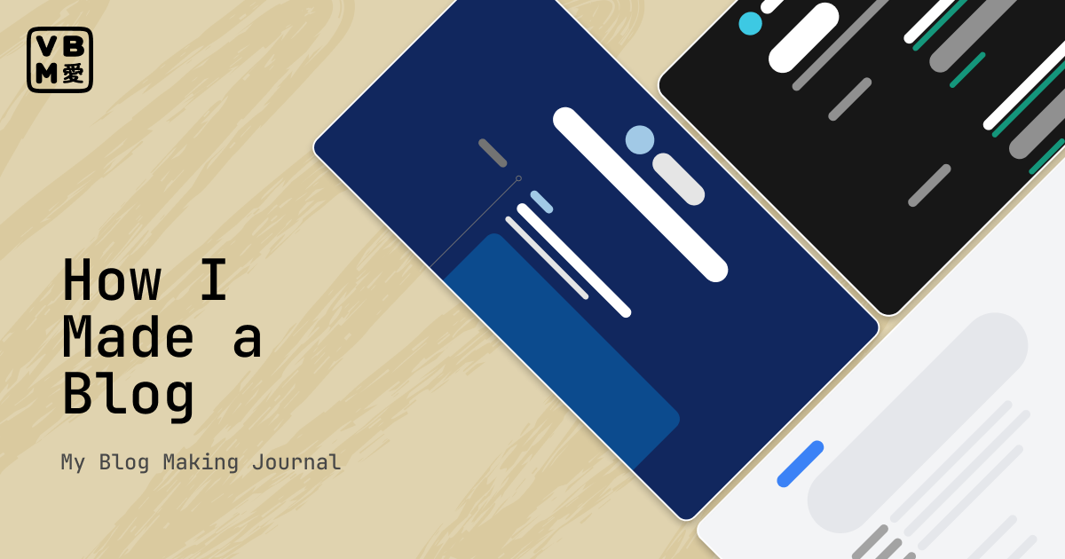Featured image for the latest post: How I Made a Blog